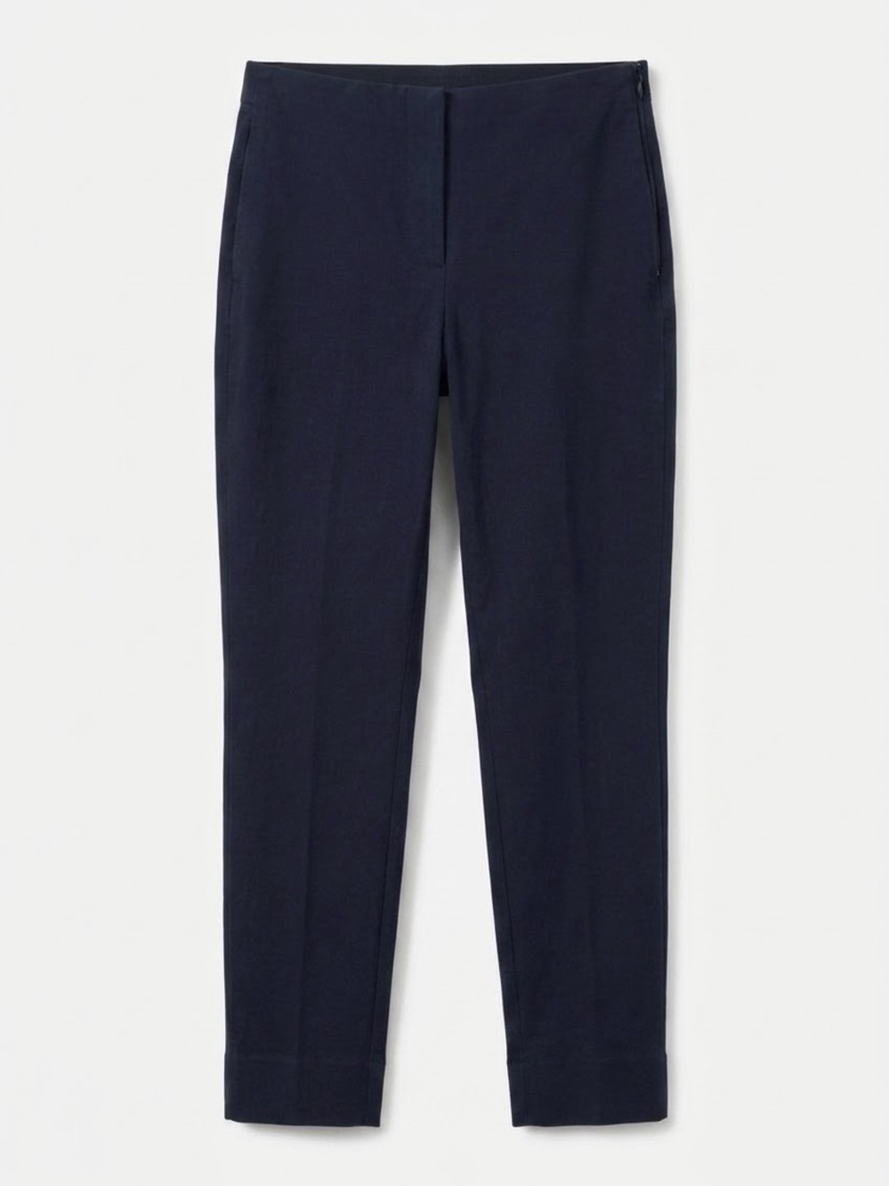 Everlane Navy Blue Side Zip Stretch Pants Size 6